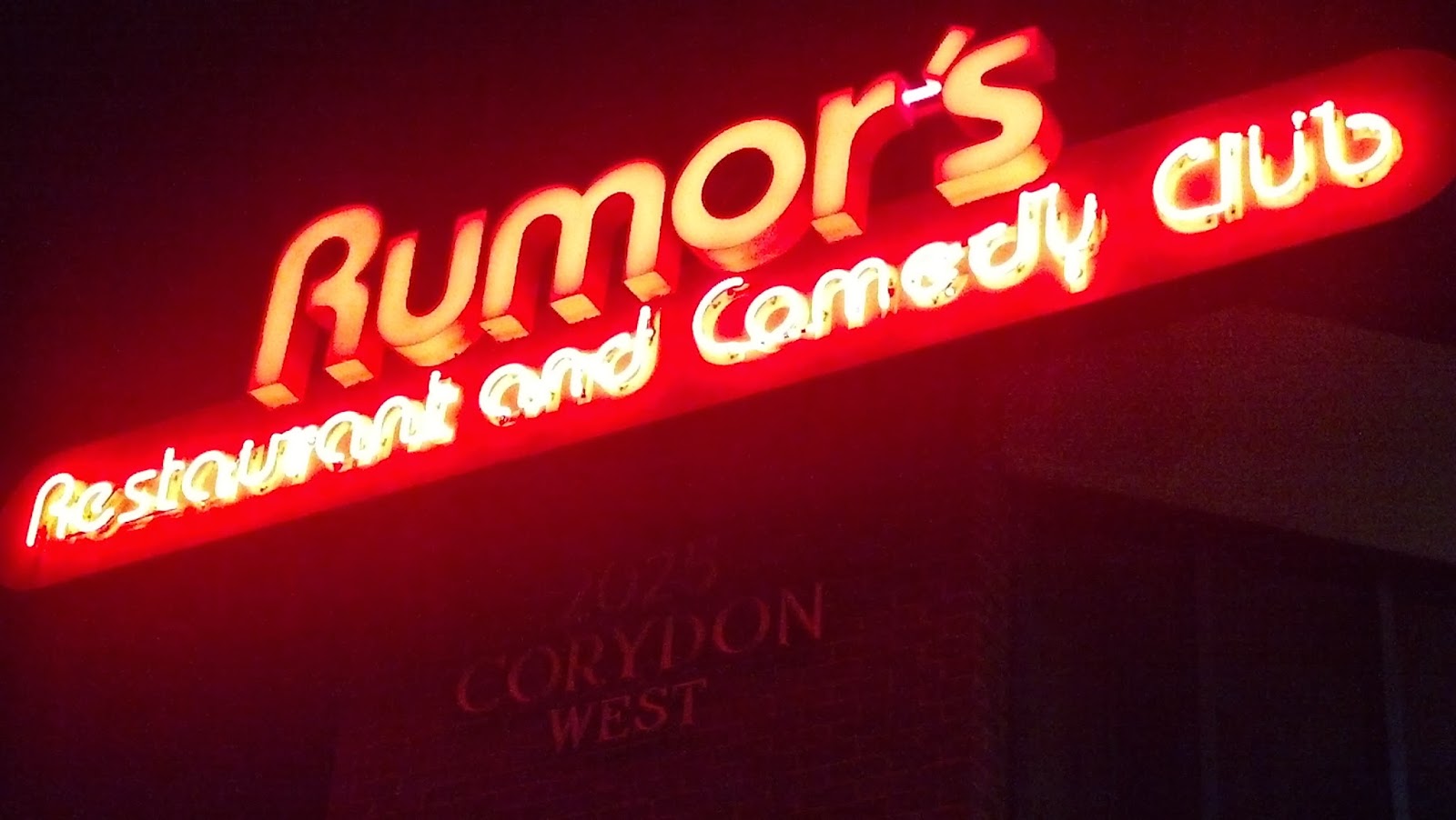 Jimmy Earll: Rumor's Comedy Club- Winnipeg, MB., Canada- 11/5/2013