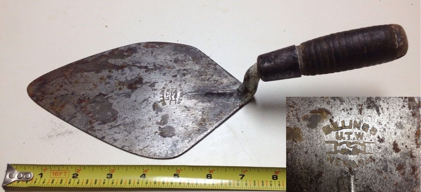 Trowel and Masonry Tool Collector Resource History of Billings Union