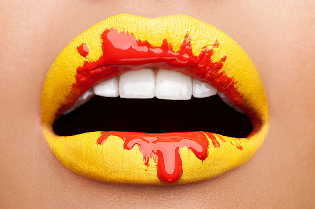 Seductive Colour Run Lips by Jayesh Pankhania
