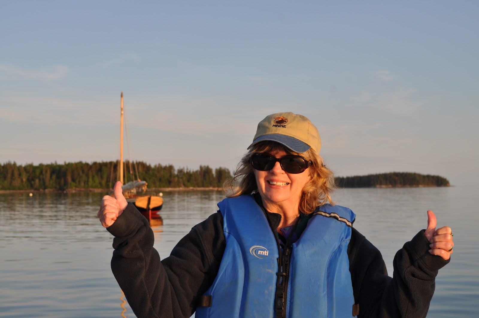 Postcards from JR and Christa Building a Boat at the WoodenBoat School