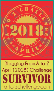 2018 A to Z Challenge Survivor