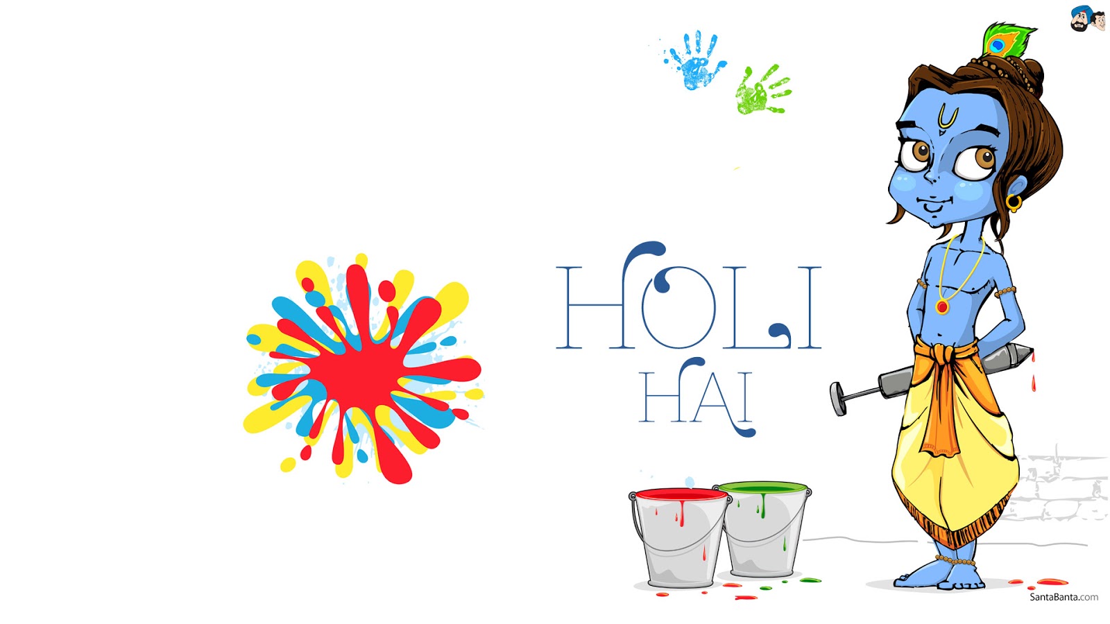 May you enjoy the colours of Holi! May you enjoy the colours of Holi!