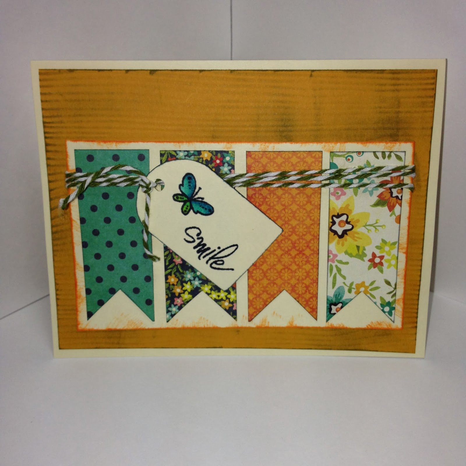 gabby sews: Country Birthday Card