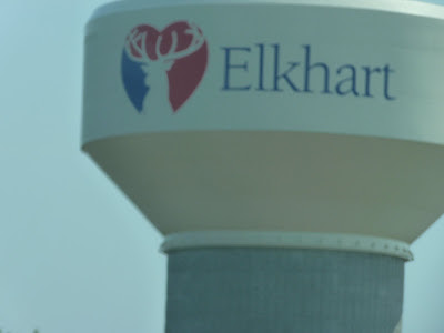 Elkhart water tower