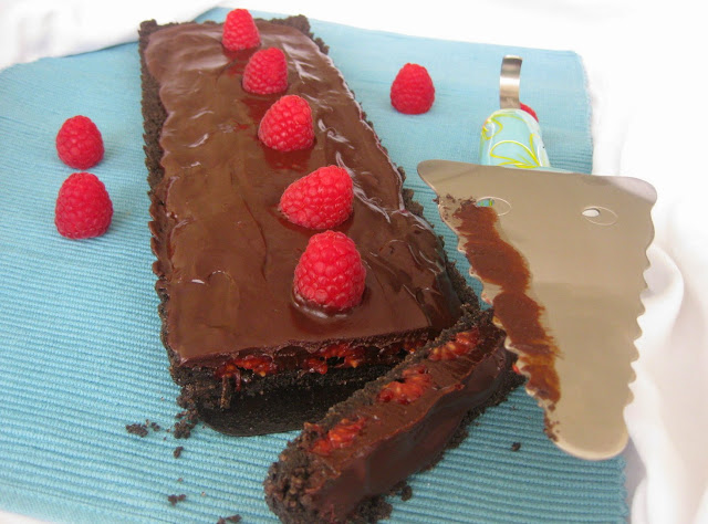Tarta De Chocolate Y Frambuesas