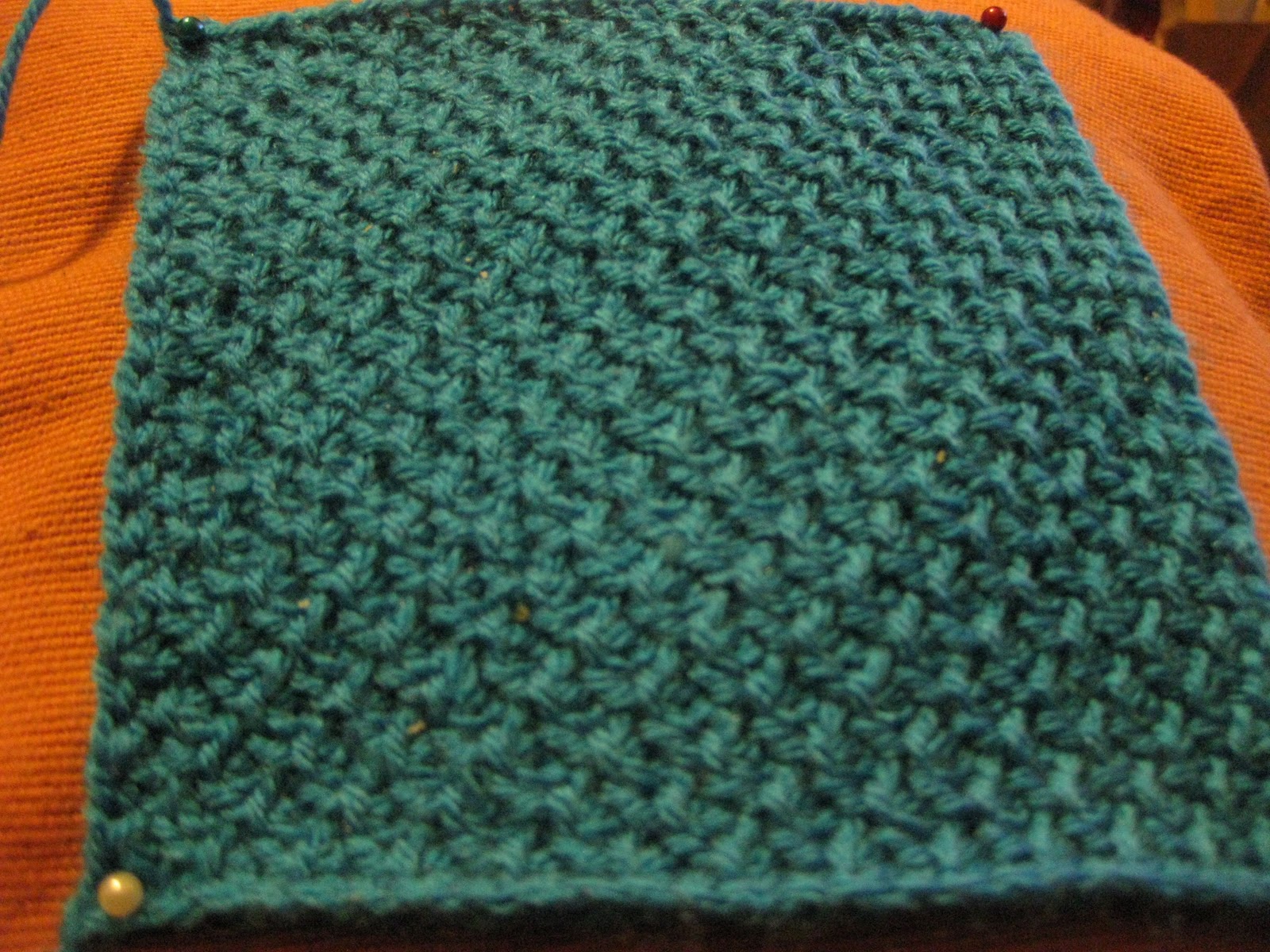 Square 9 - Tunisian Popcorn Stitch