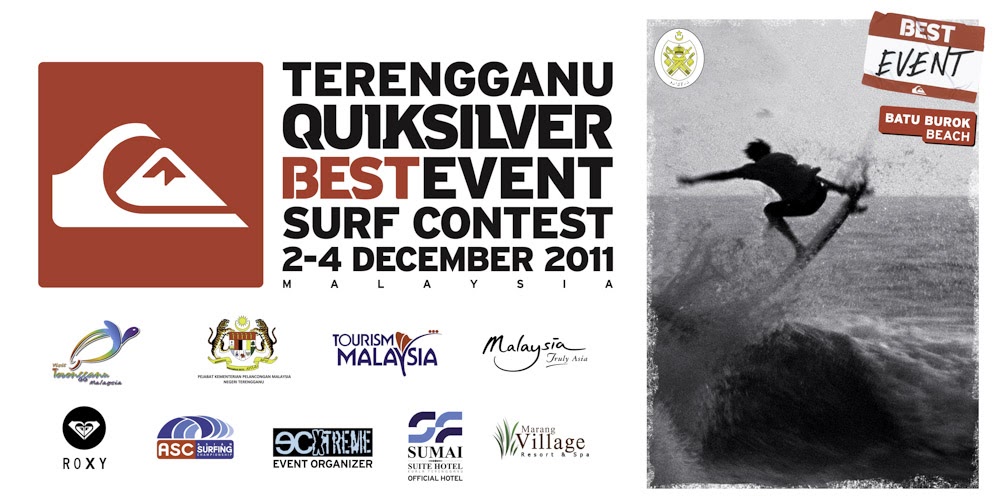 Surfing In Malaysia: Terengganu Quiksilver Best Event Surf Contest 2011