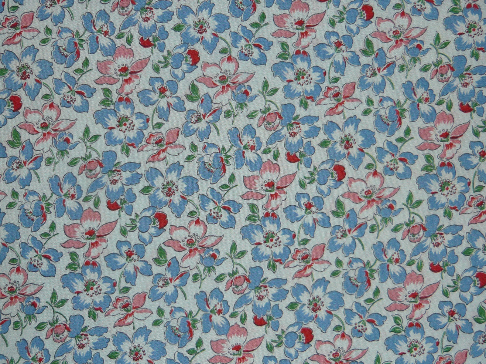 LOST IN THE 50's Vintage fabrics