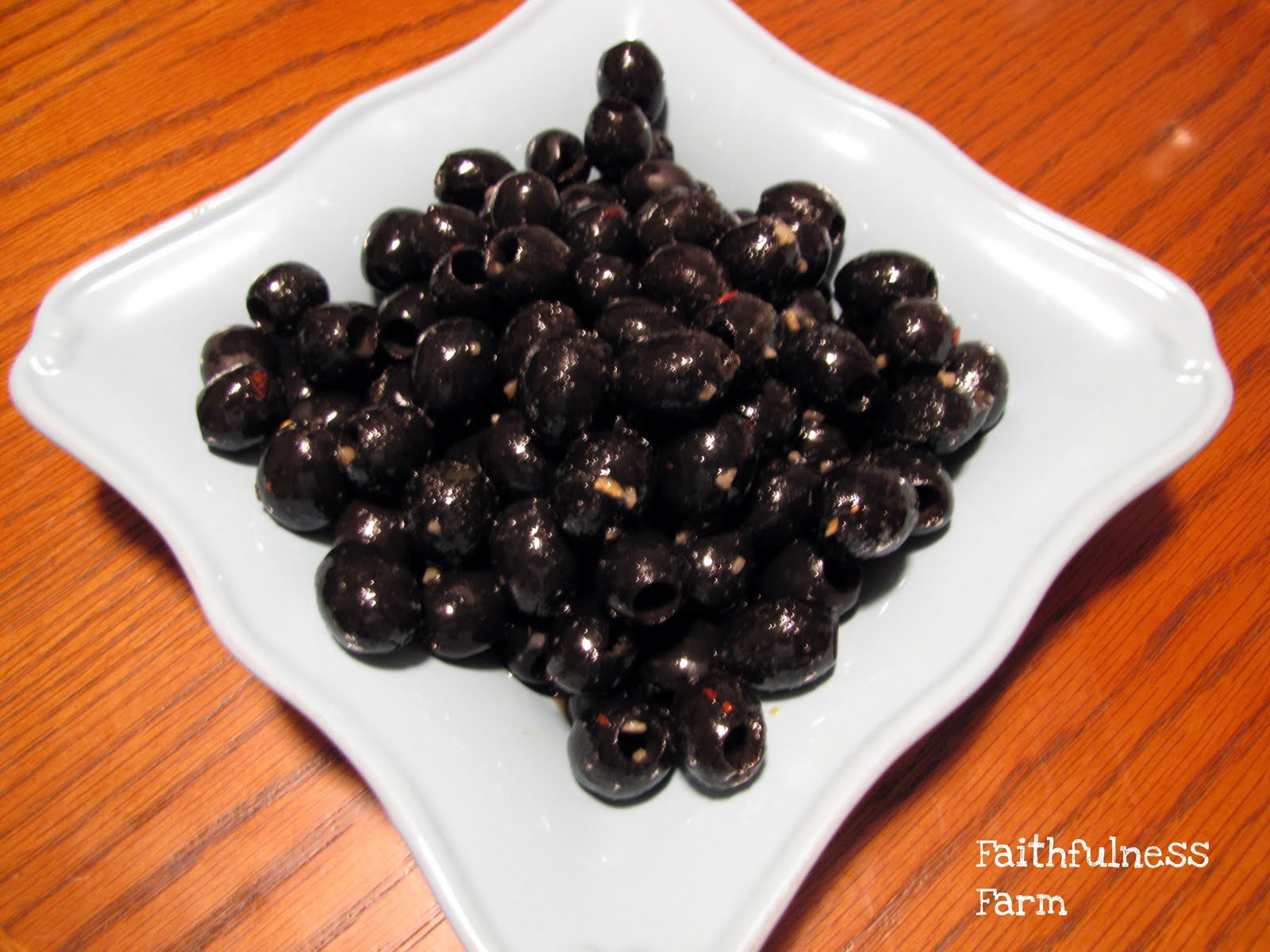 Low Carb Living Marinated Olives Faithfulness Farm