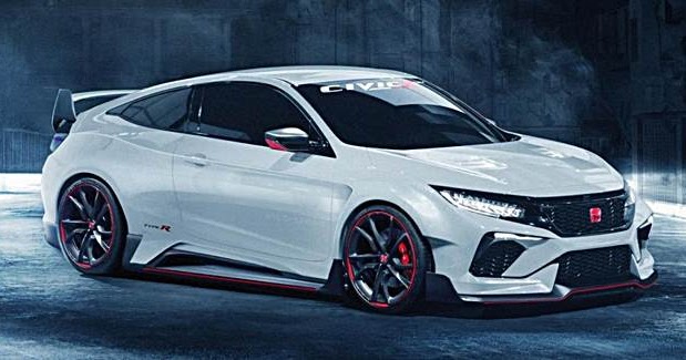 2018 Honda Civic Type R Rendered | Auto Honda Rumors
