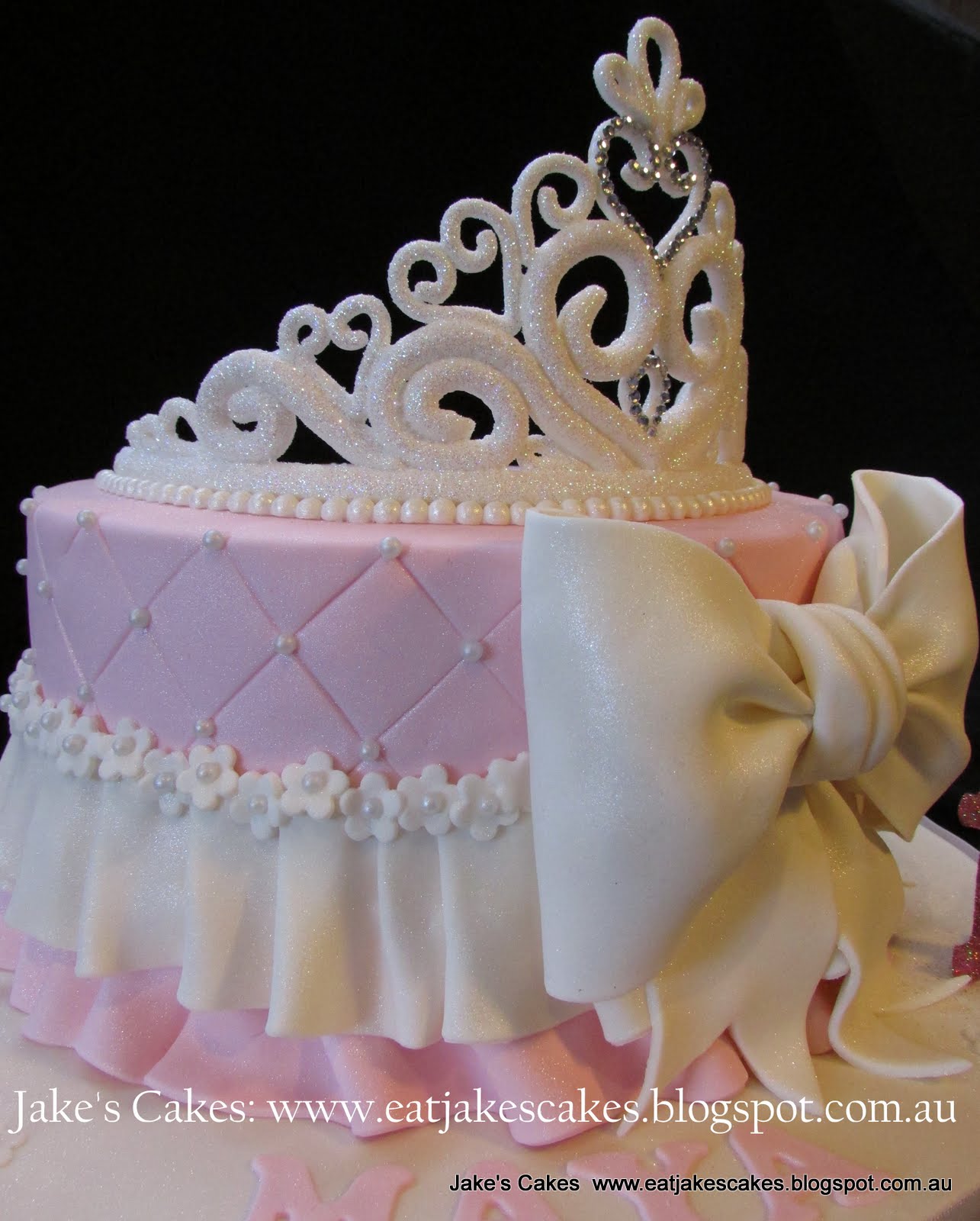 Jake's Cakes Princess Tiara Cake