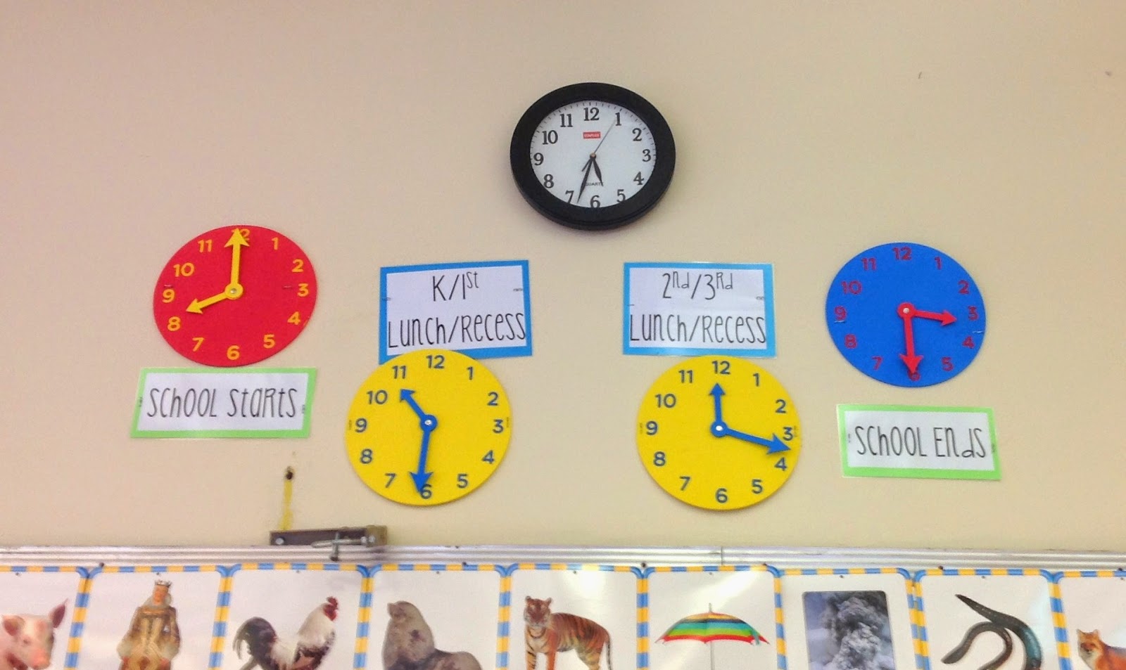 The Designer Teacher My Classroom Clocks