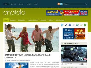 Anatolia Blogger Template