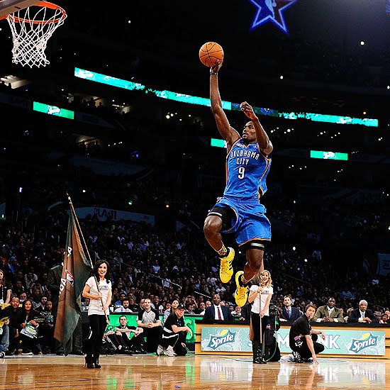 You Got Dunked On 2011 NBA Slam Dunk Contest Serge Ibaka Free Throw
