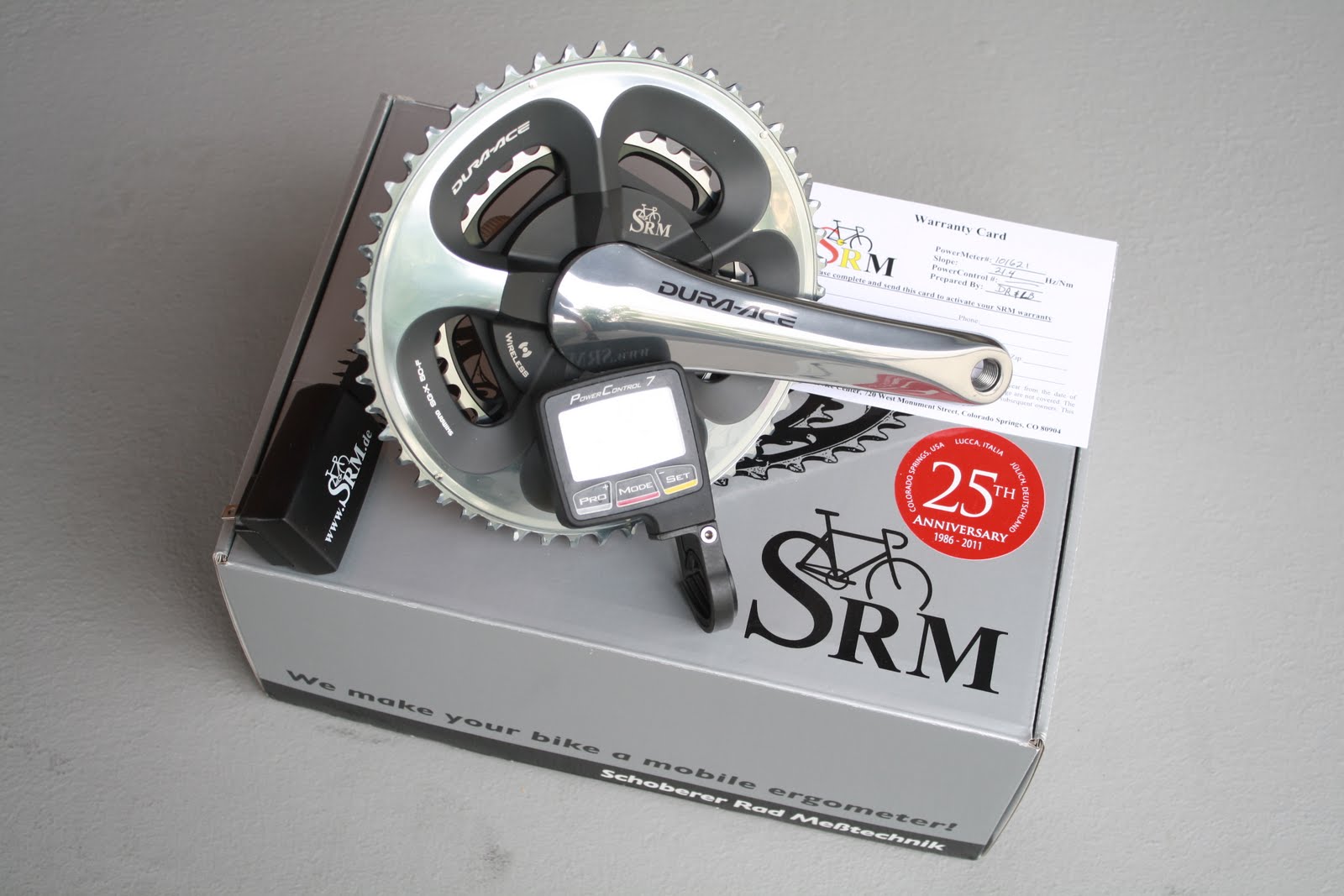 Laguna Beach Cyclery Dura Ace 7950 Compact SRM Power Meter 25th