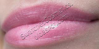  Swatches Cosmetics Свотчи Косметики Губная помада для губ Lipstick Lancome №316 Softmarshmallow 