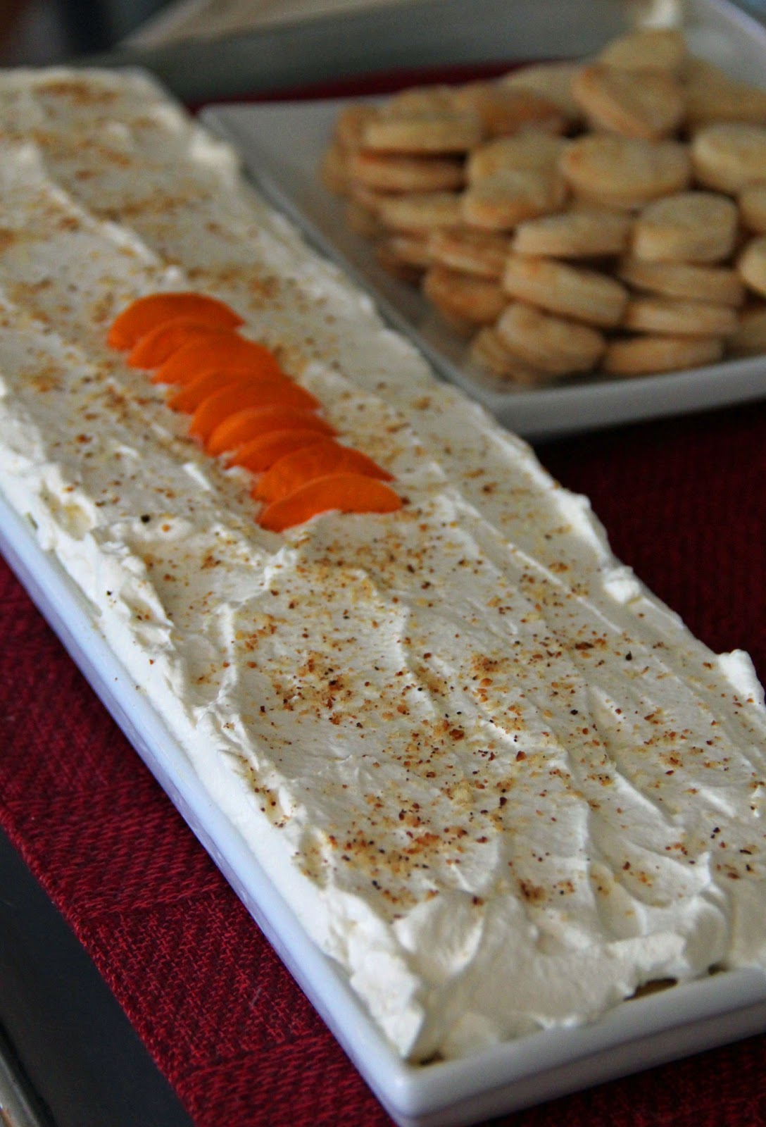 Jo and Sue Apricot Cream Pie Dip with Pie Crust Dippers