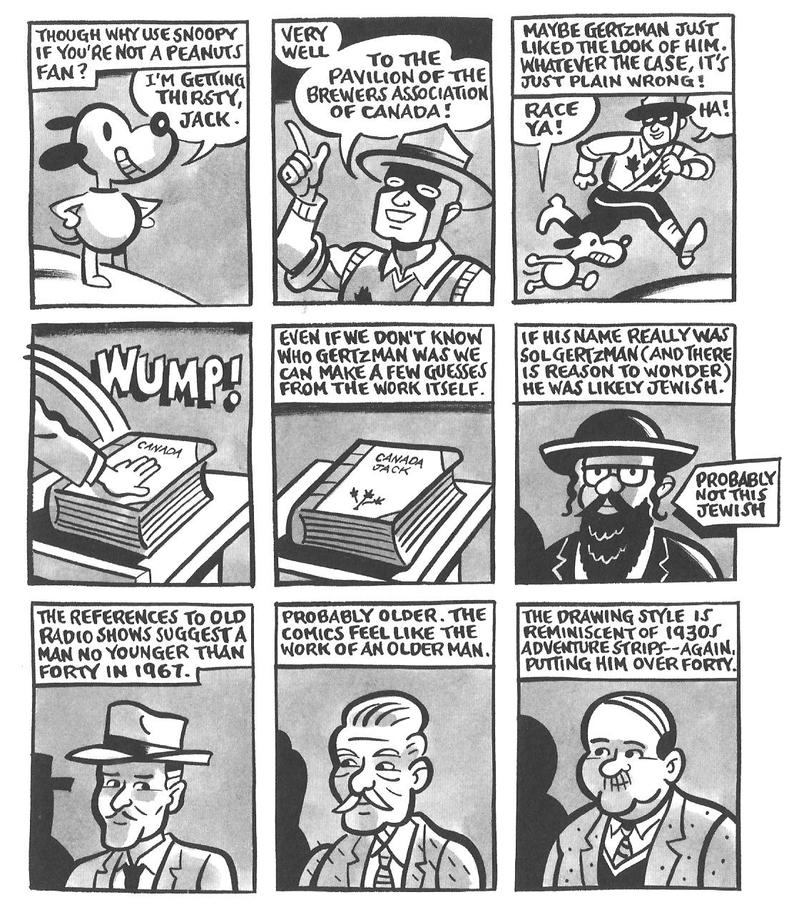 Canadian has become a walking comic Canadian has become a walking comic