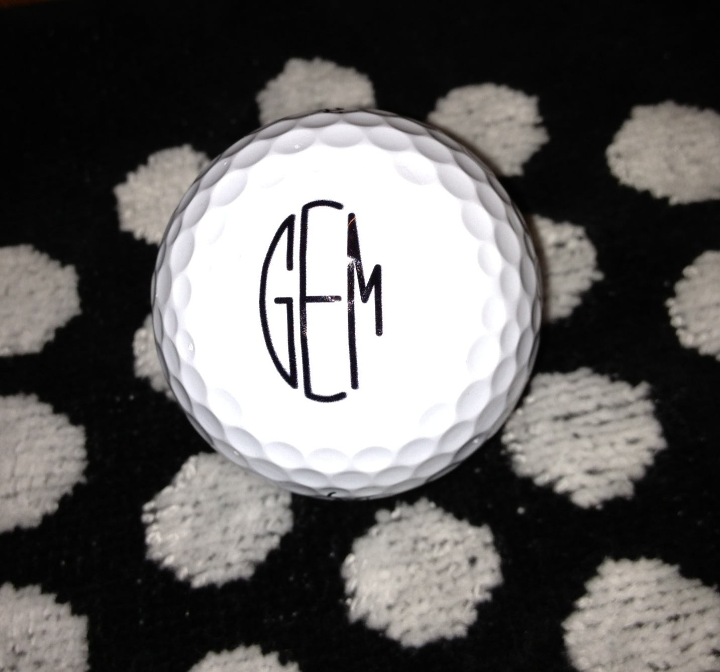 Monogrammed Golf Balls Review « Ottawa Golf Blog