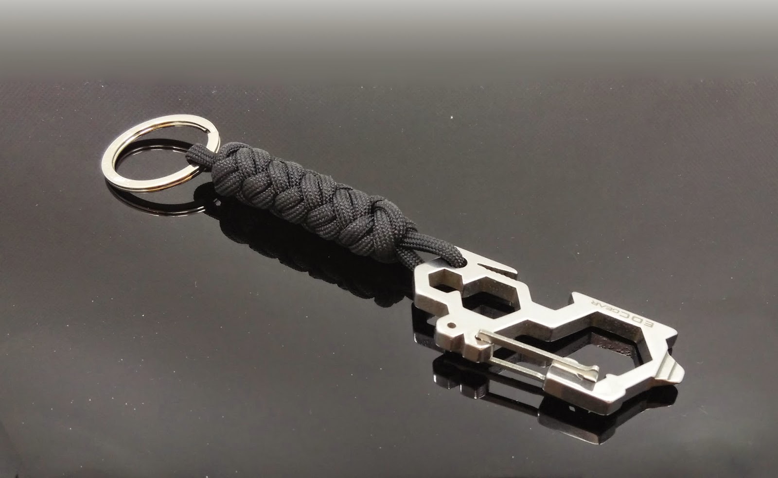 Handmade Paracord Lanyard, Bracelet, Keychain Heavy Duty Carabiner