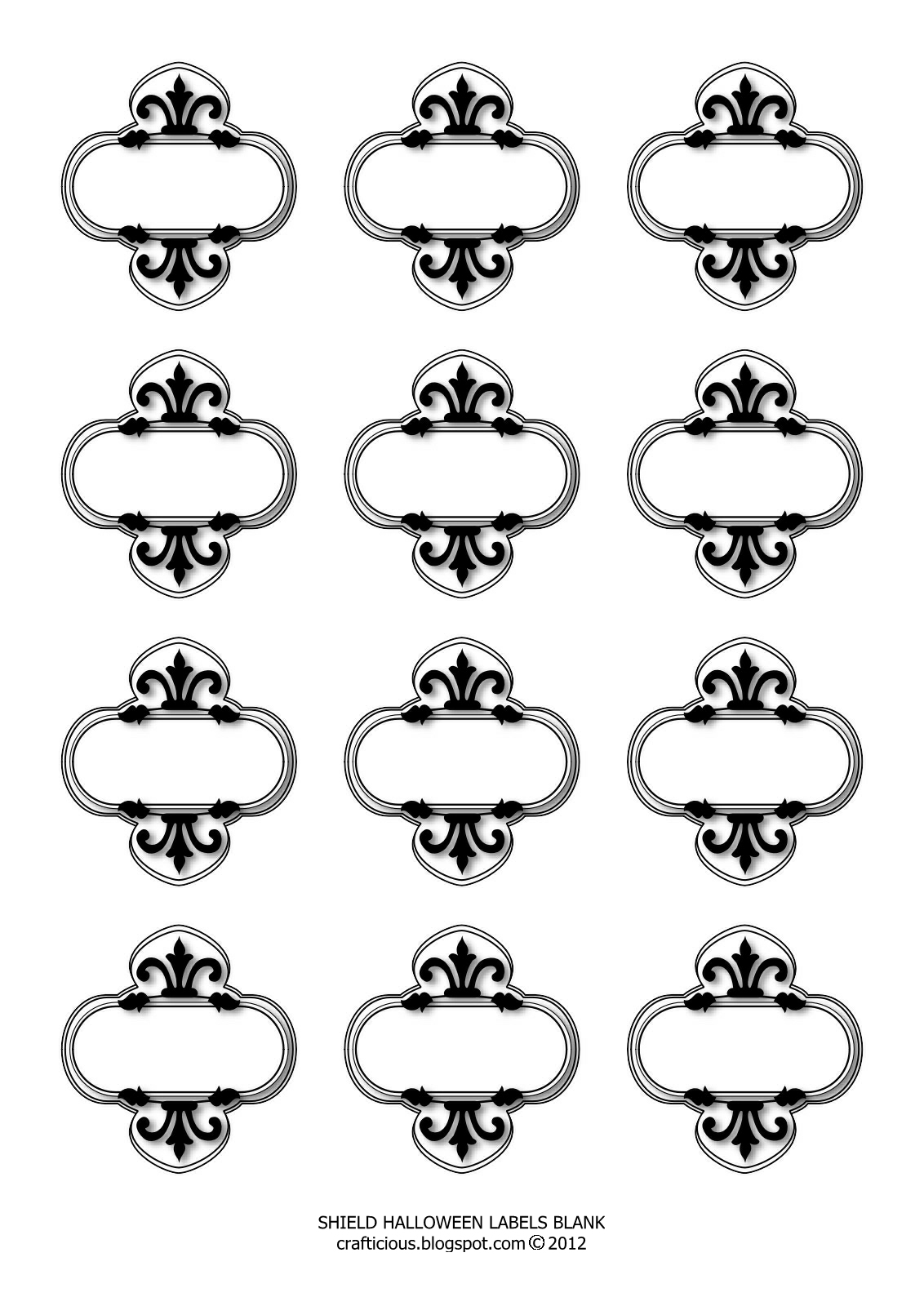 halloween label templates www