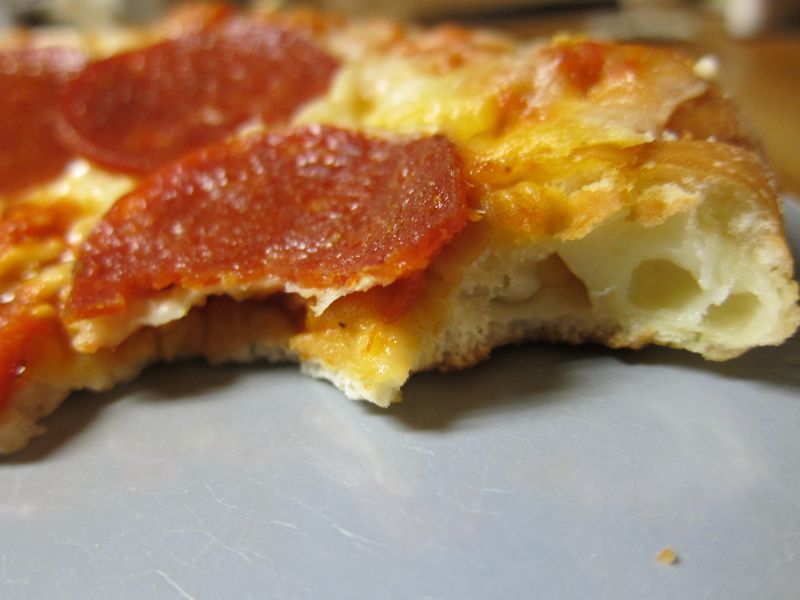 Frozen Friday DiGiorno Cheese Stuffed Crust Pizza Brand Eating