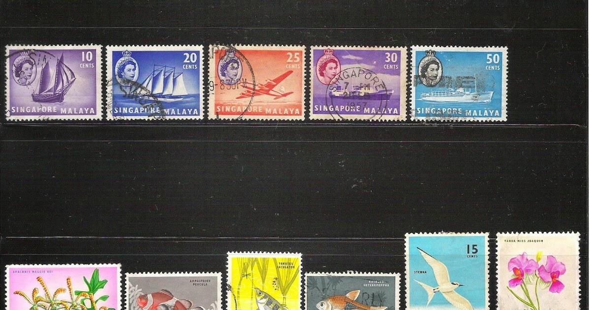 My Postage Stamps Collection Singapore Revisited