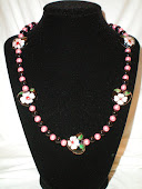 Pink Heart Cloisonne