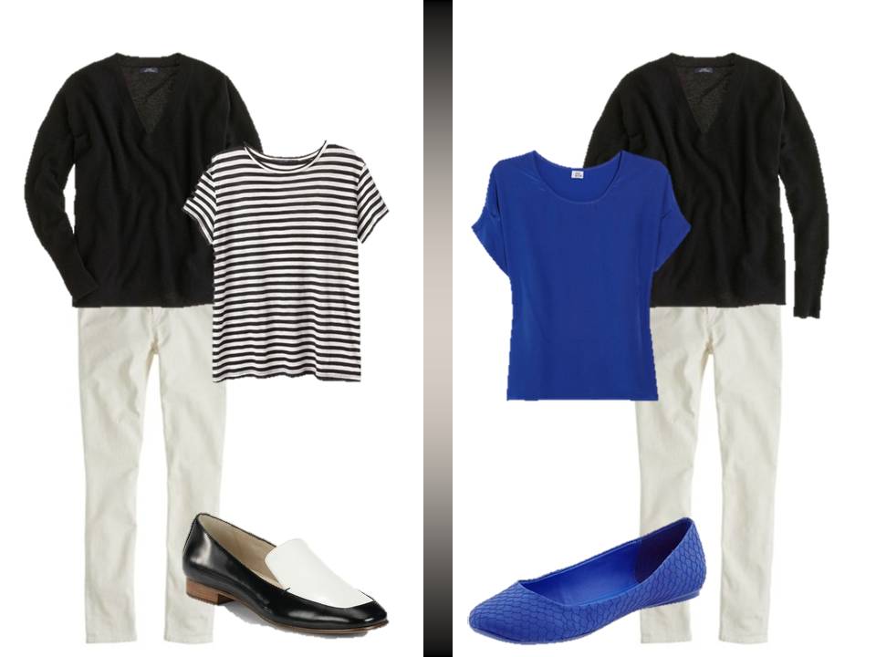 How to wear a black vneck sweater The Vivienne Files