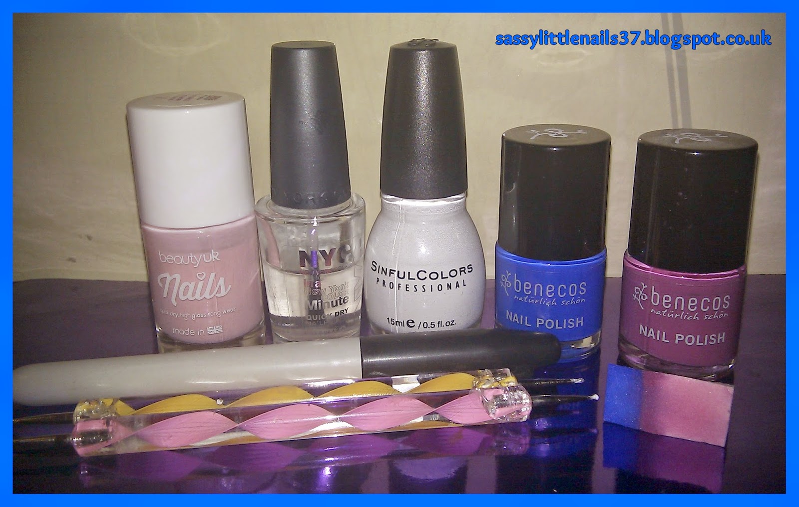 SassyLittleNails HePicksMyPolish Nail Art Challenge