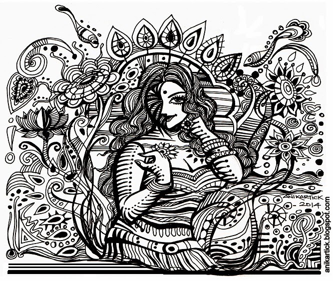 Doodlekat1 Doodling A Deeper Meaning P