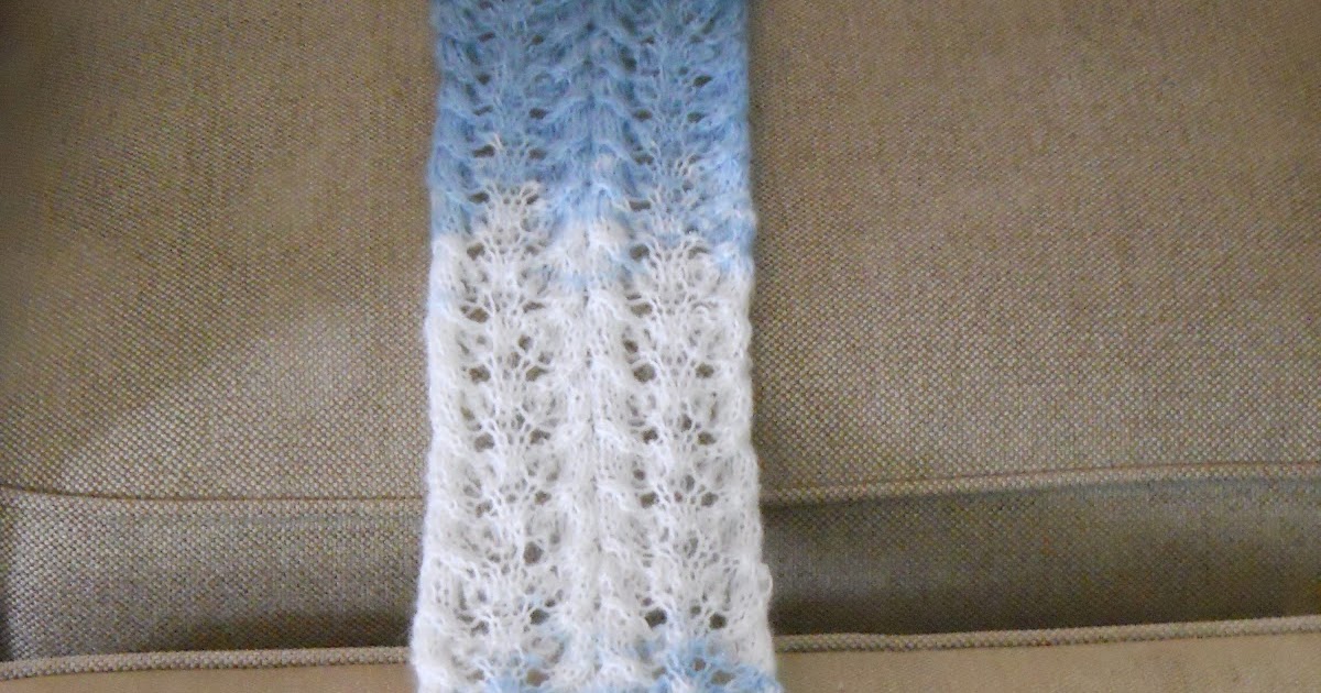 Knitting with Schnapps: Introducing the Showers of Lace Scarf!