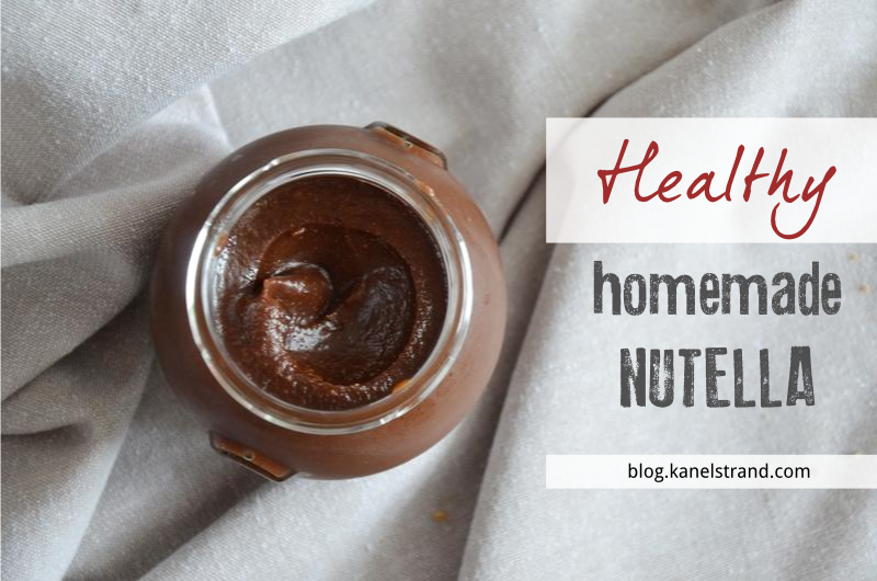 Kanelstrand Healthy Homemade Nutella Recipe (Vegan)