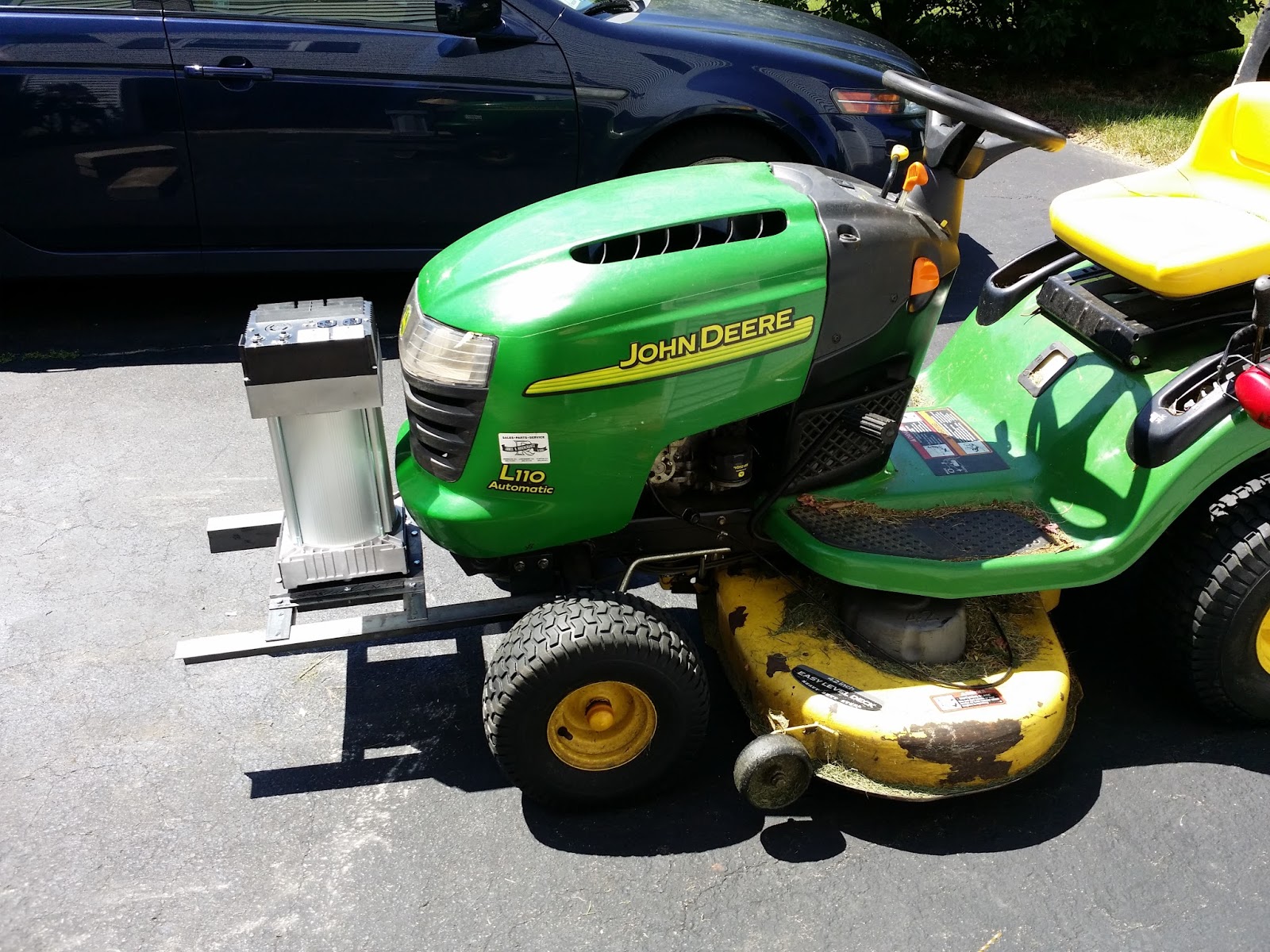 Light Cogitation Generator made from Harborfreight generator head unit