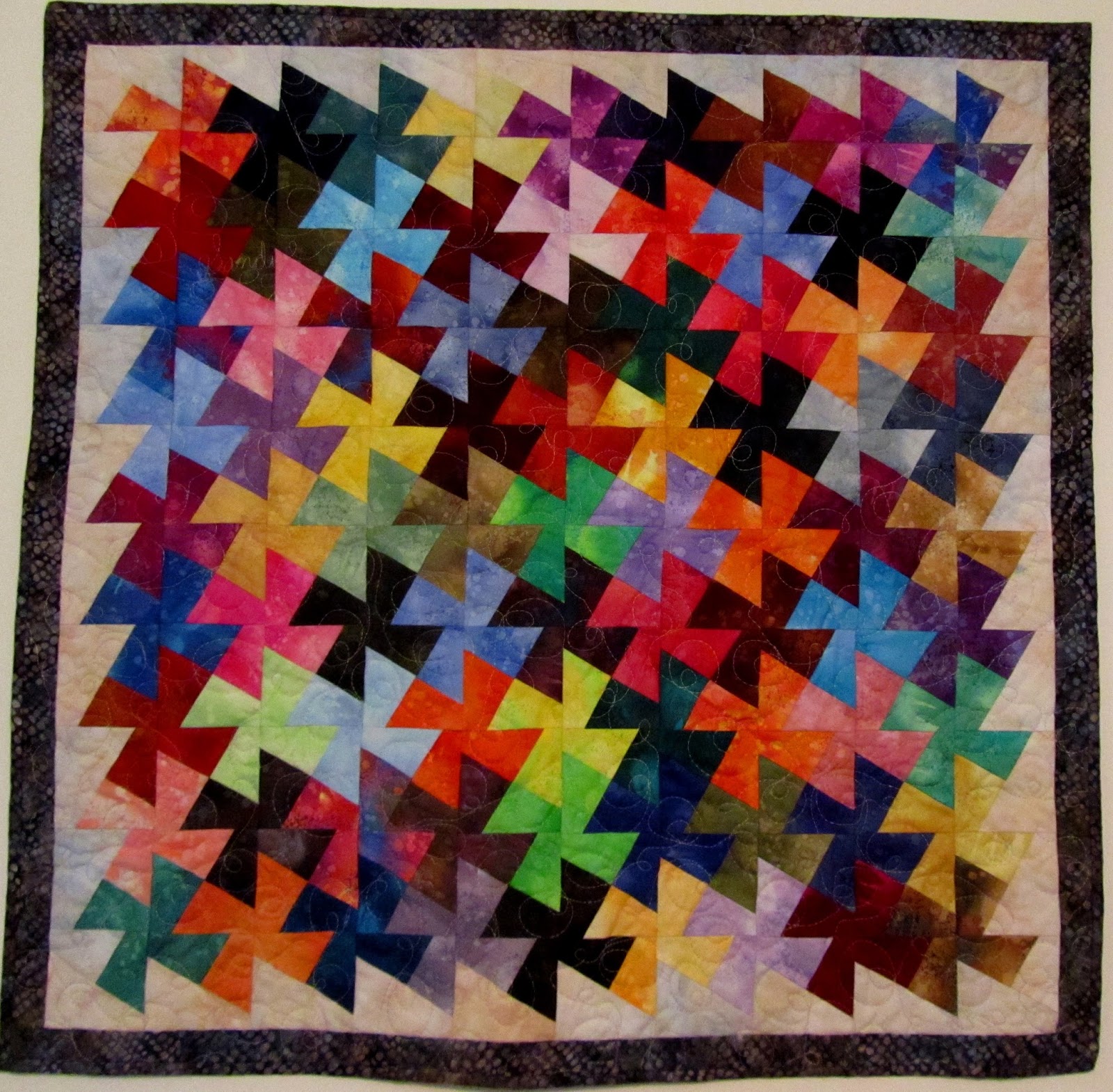 Sandy's Quilter's Block Kansas Twister Quilt