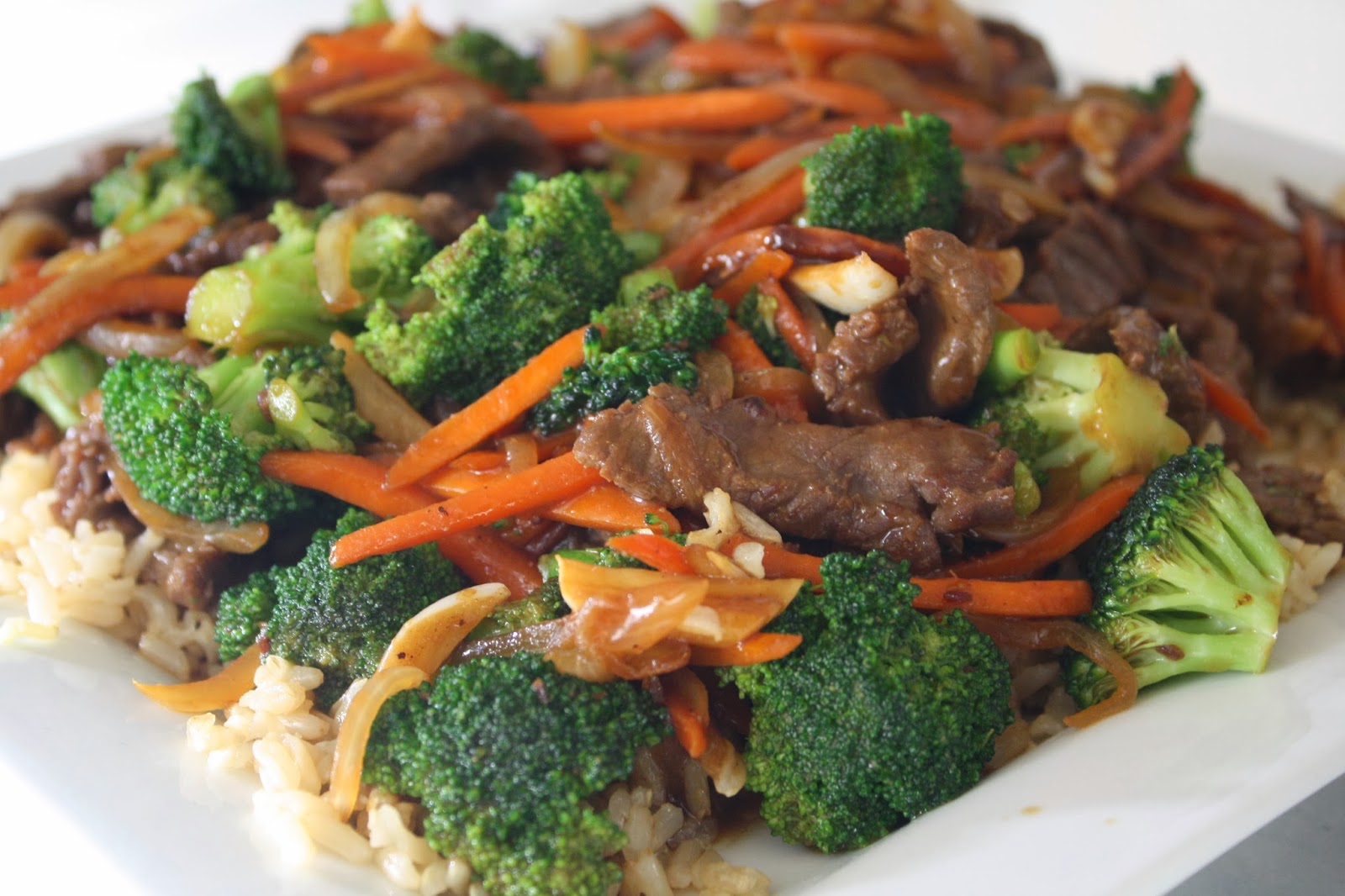 Lauren's Menu Beef and Broccoli Stir Fry