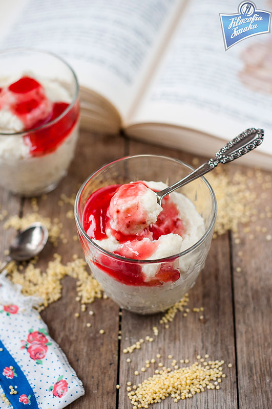 Filozofia Smaku Pudding kokosowy z kaszy jaglanej