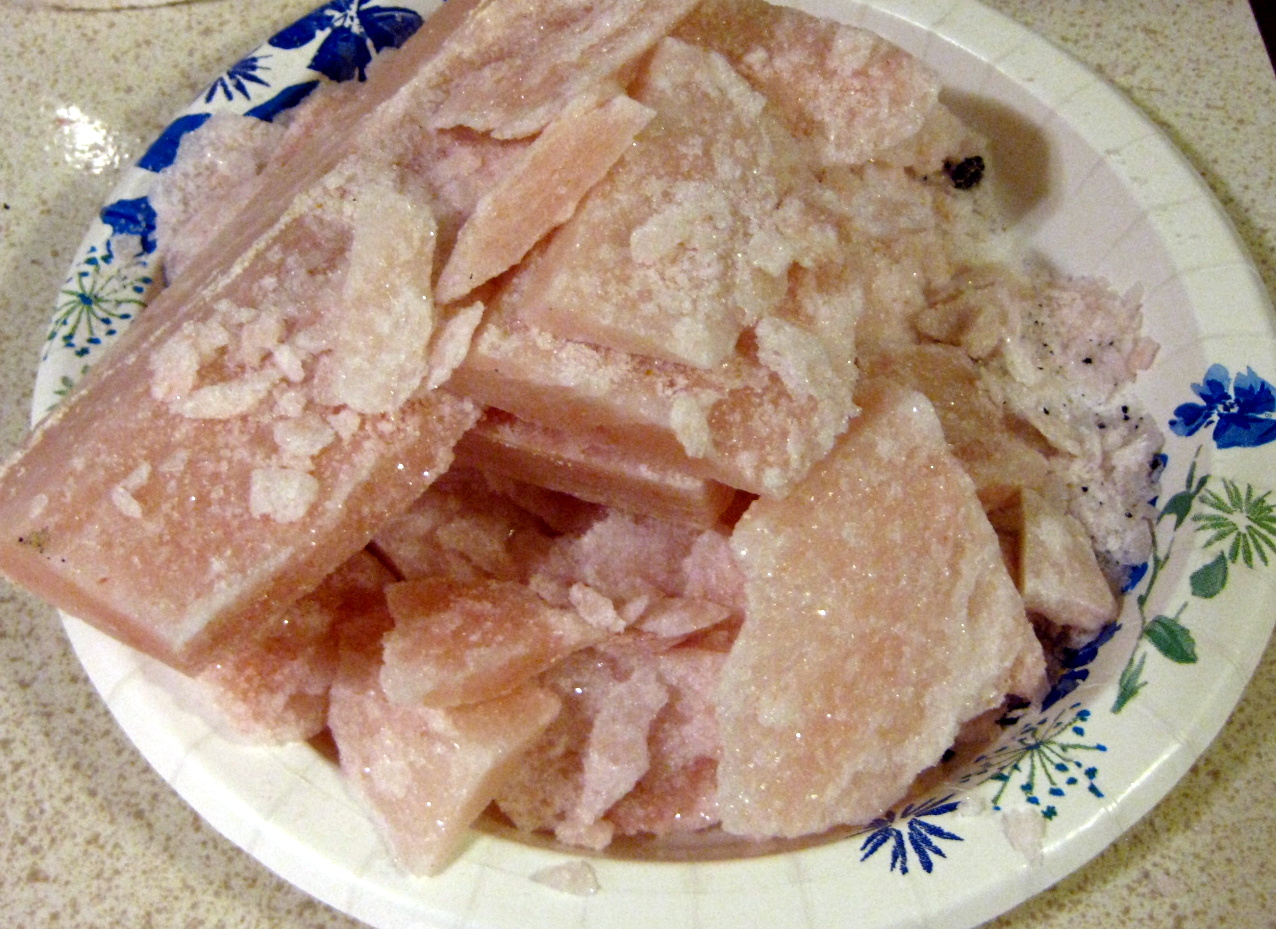 The Merlin Menu Himalayan Salt Block