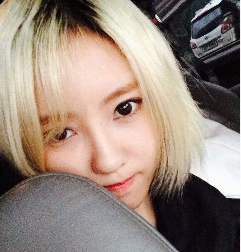 t-ara hyomin blonde t-ara hyomin blonde