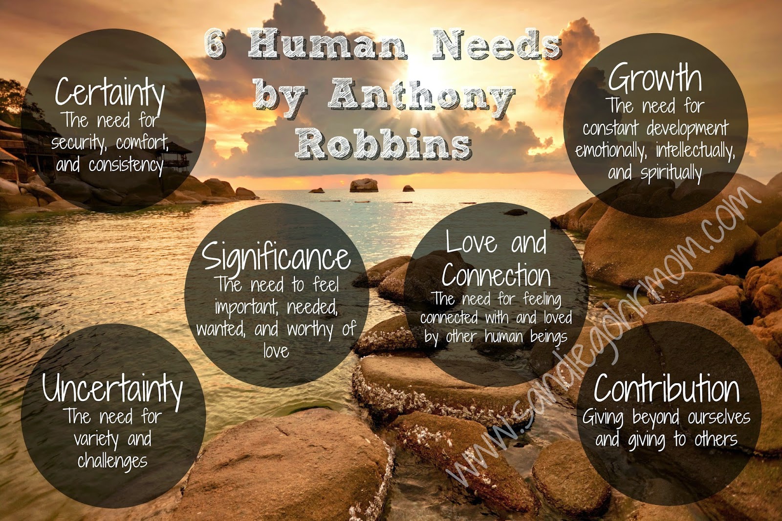 tony robbins 6 human needs