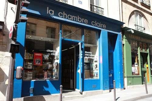 Photo book store in Paris.