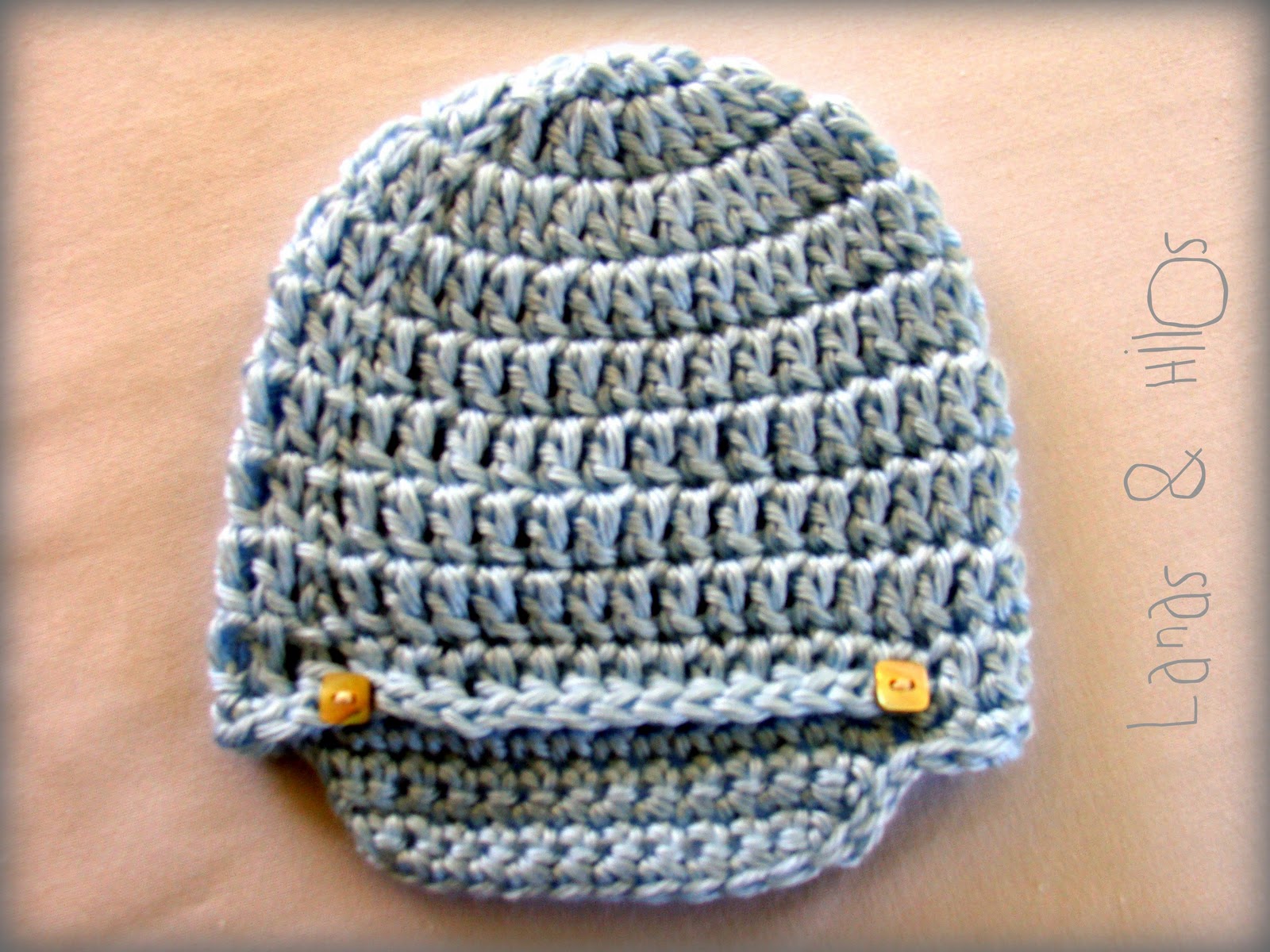 Lanas Hilos Baby Visor Hat
