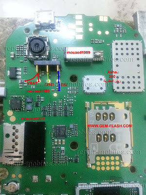 Nokia Asha 200 Battery Terminal Point Damage Solution