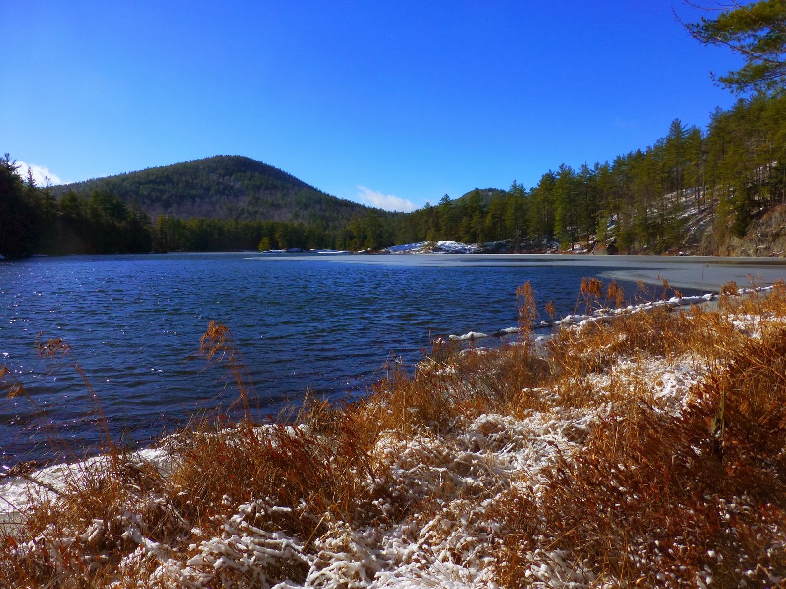 Off on Adventure Rock Pond Mine Pharaoh Lake Wilderness 11/28/13