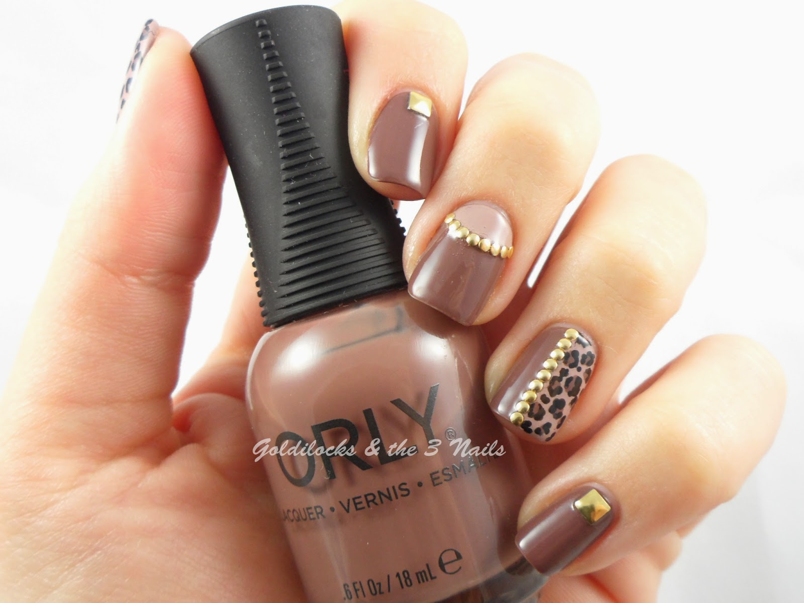 Goldilocks The Three Nails Leopard Print Nail Art It Kinda Bothers Me That The Leopard Prints Are Off Center Then Again Might Just Be Going Crazy Over I Ll Have To Work On