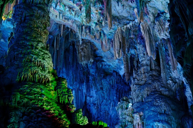 Cuevas Reed Flute Cave en China Cuevas Reed Flute Cave en China