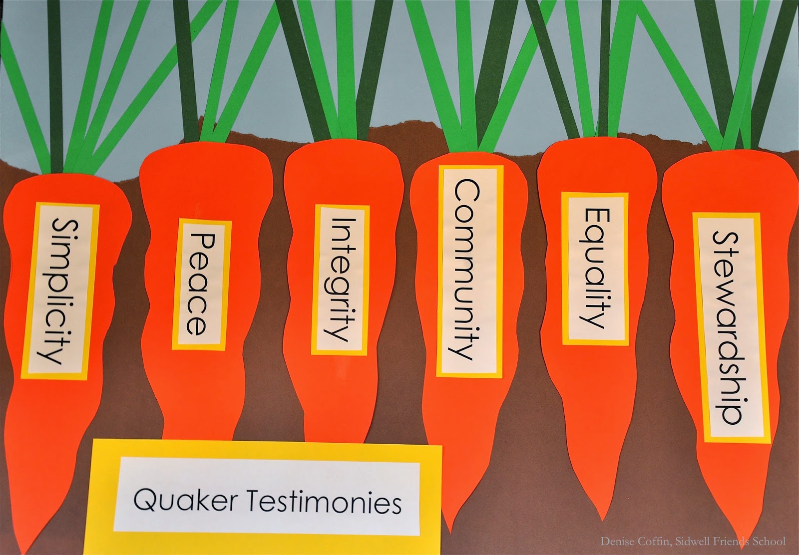 Carrot Poster of Testimonies