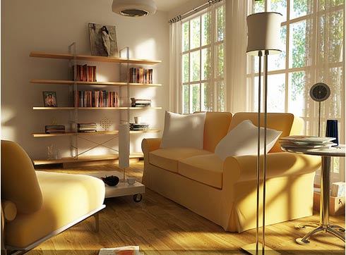 Contemporary Living Room Interior Design Ideas