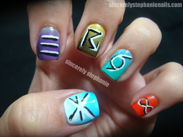 synoptic weather code nail art