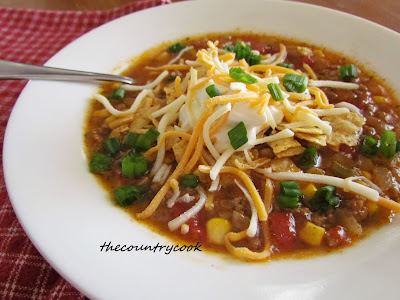 Cooks Country on The Country Cook  Taco Soup  Slow Cooker